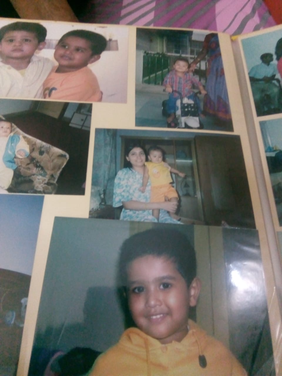 As a child